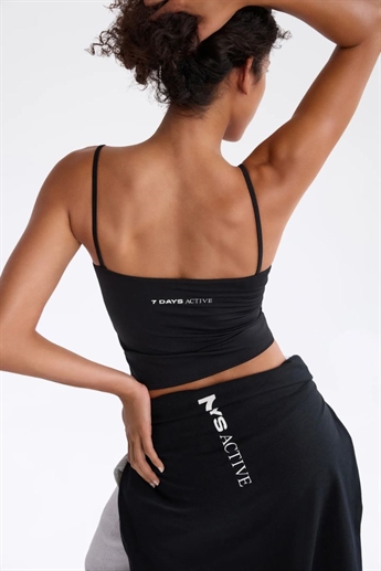 7Days, Strap Top, Black